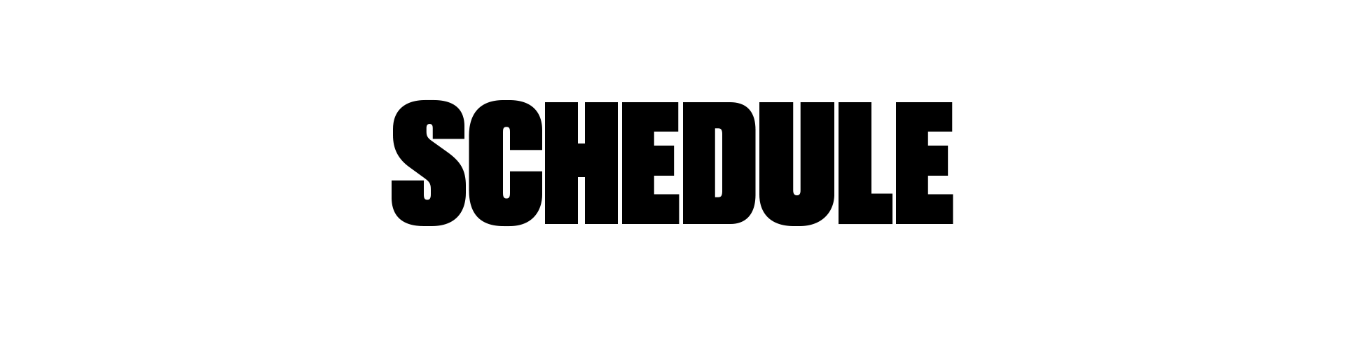 shcedule